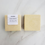 Lemon Verbena Salt Soap - 100% Coconut Oil with Fuller's Earth