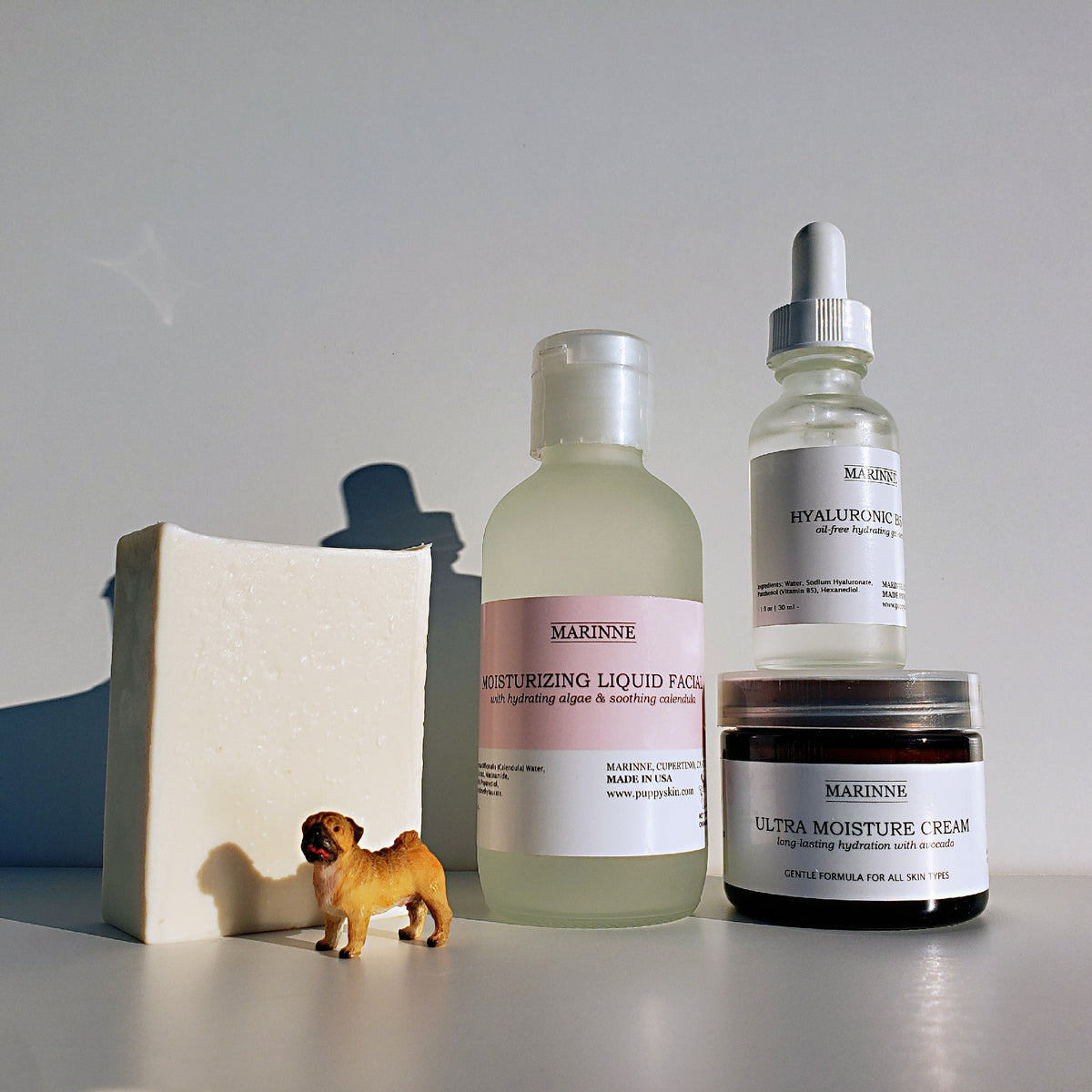 Can you wash your face with bar soap? Puppy Skincare